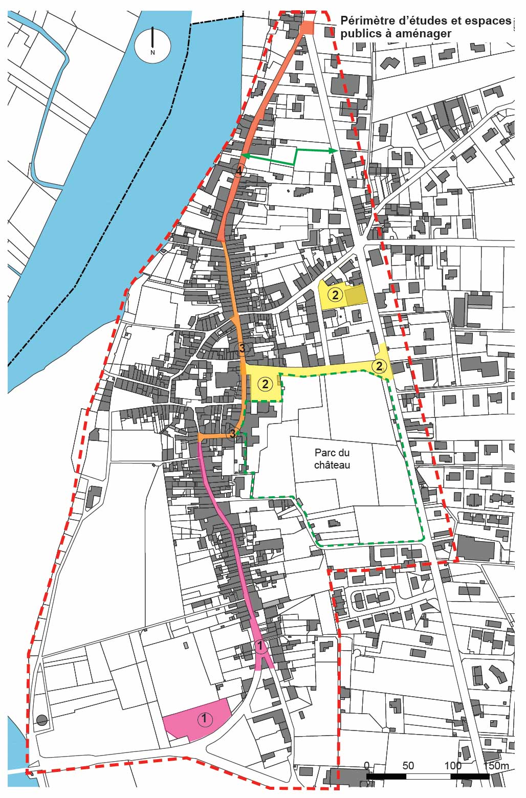 Saint-Bauzille-de-Putois / Périmètre d'études et espaces publics à aménager