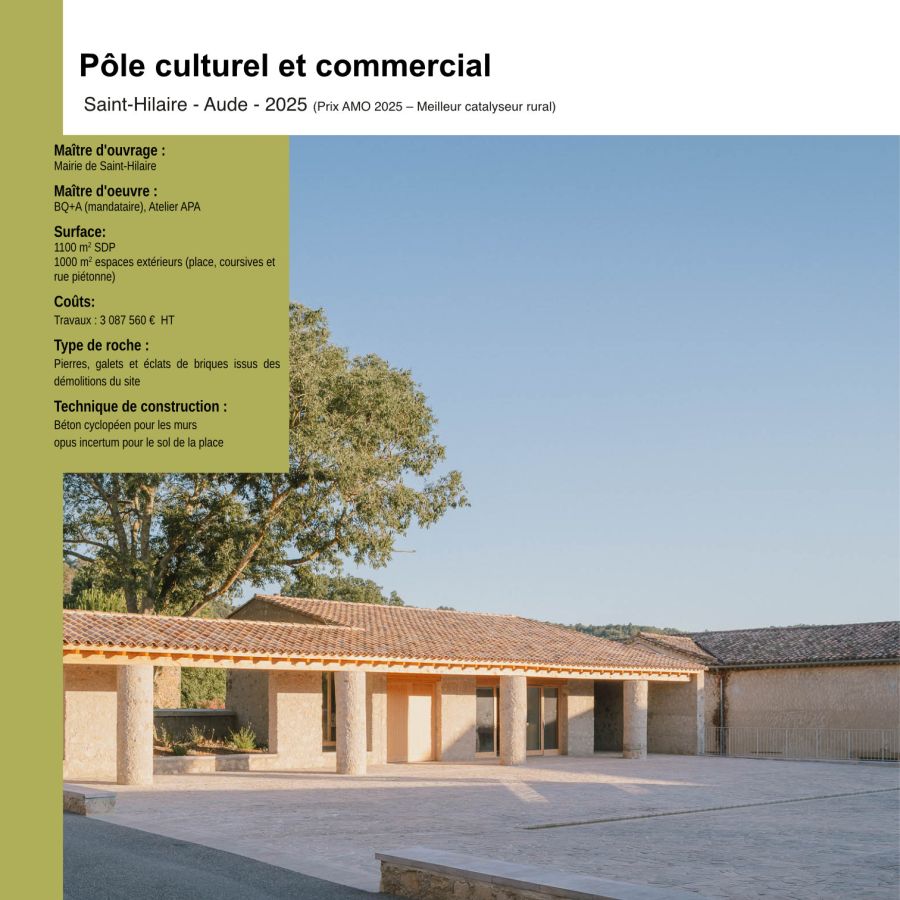 Pôle culturel et commercial