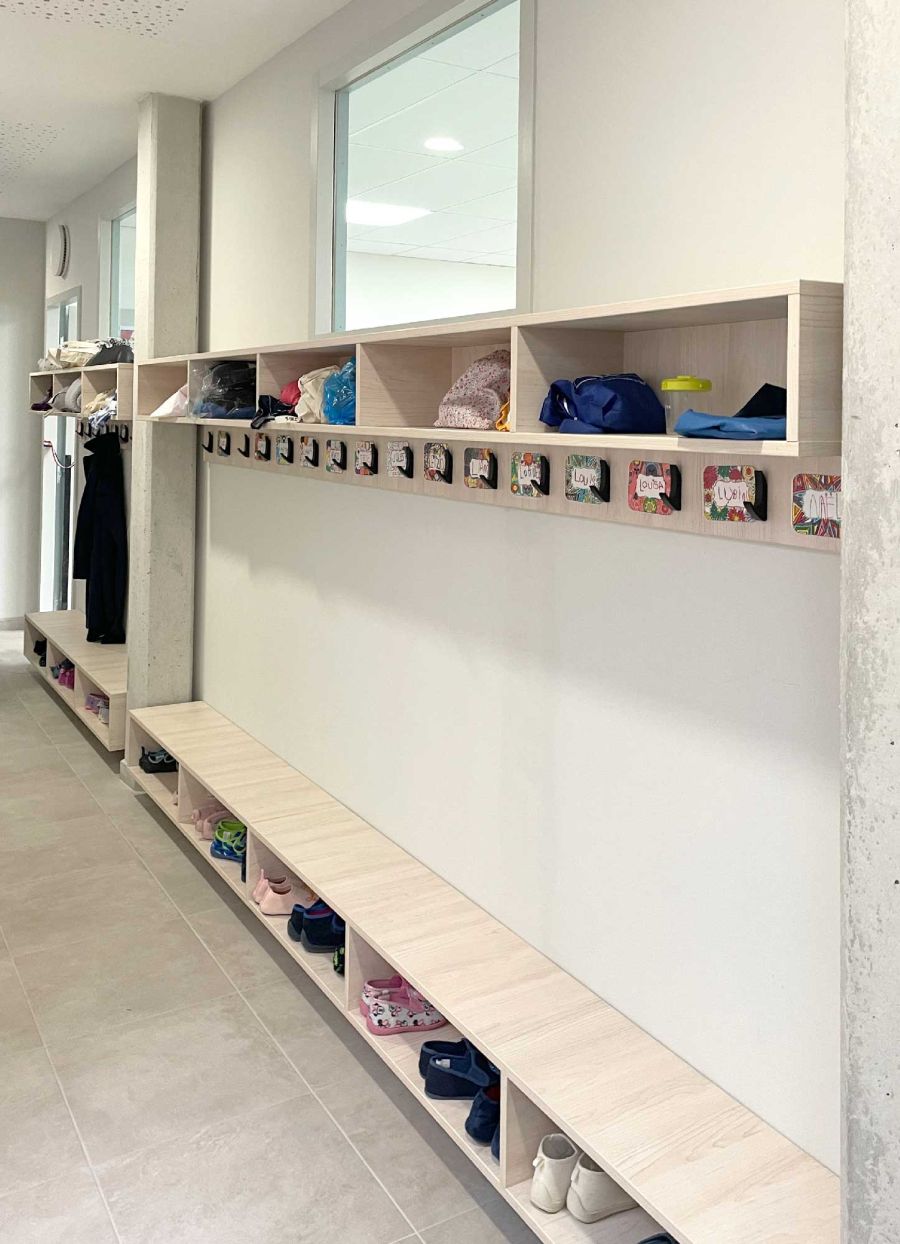 Circulations optimisées et sanitaires adaptés