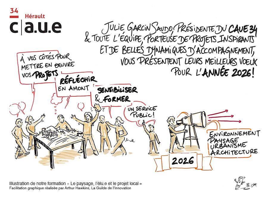 Vœux 2026 du CAUE 34