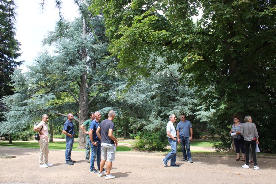 La visite de la ville de Carmaux