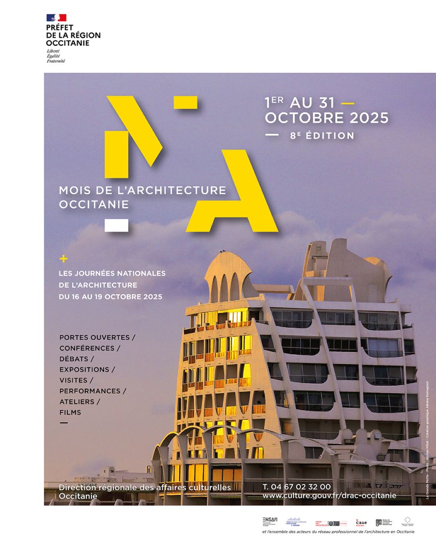 Affiche Mois de l'architecture
