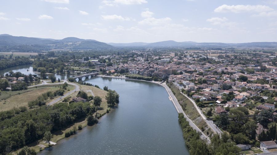 La Garonne à Cazeres
