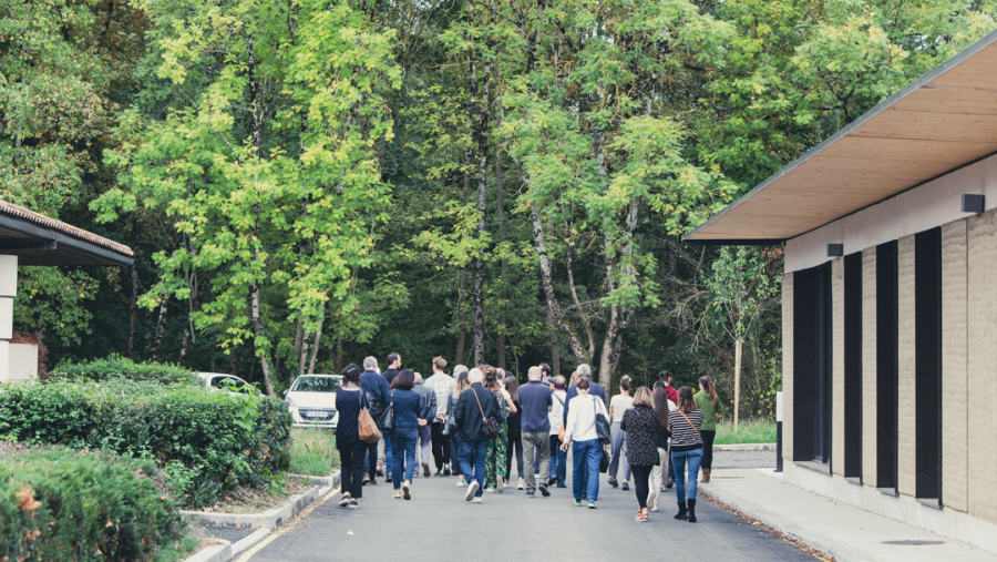 groupe à l'iut de tarbes mois de l'architecture en occitanie