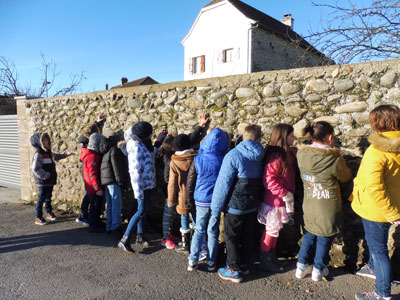Toucher les galets