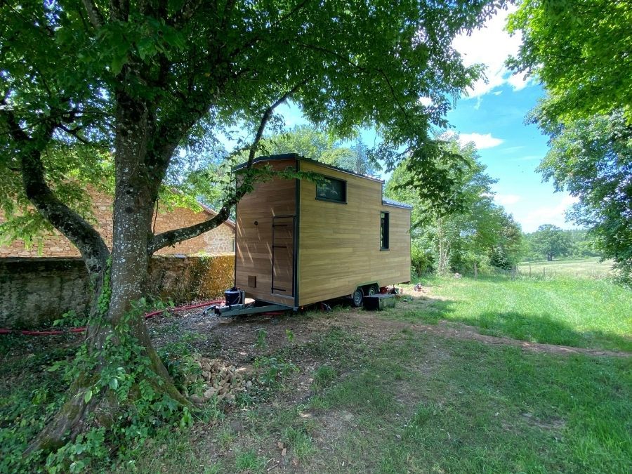 Tiny house sur un terrain privé