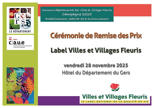 Présentation Remis des prix VVF. Auch 2025