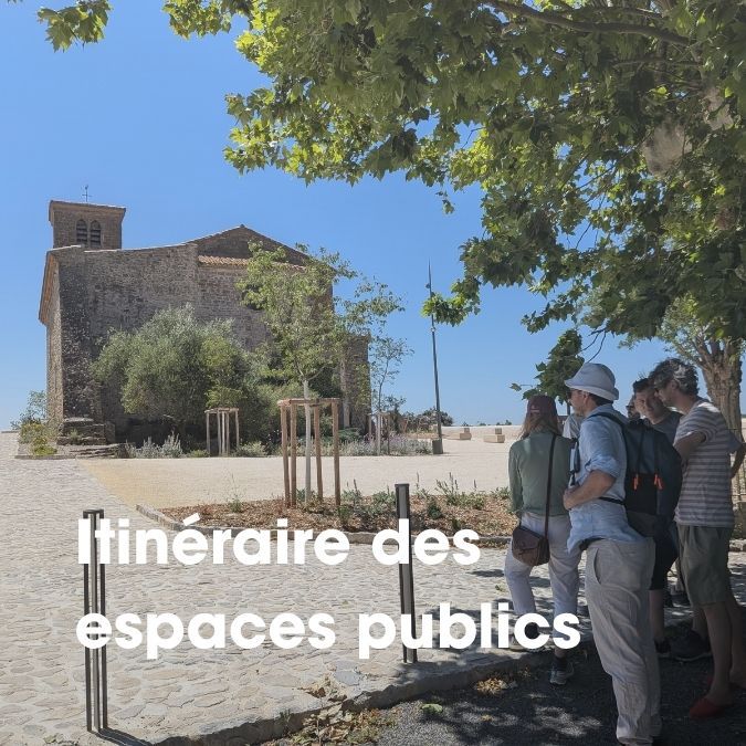 Itinéraire des espaces publics