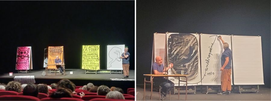 spactacle asymétrie des baratins