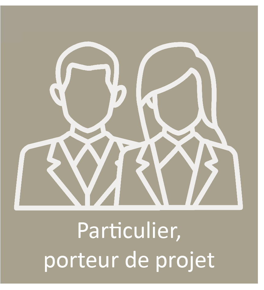 Particuliers, porteurs de projet