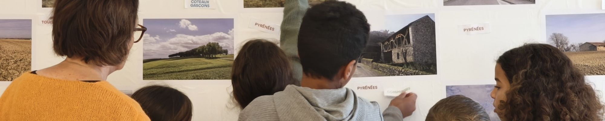 Ateliers scolaires exposition Du sol à l'architecture