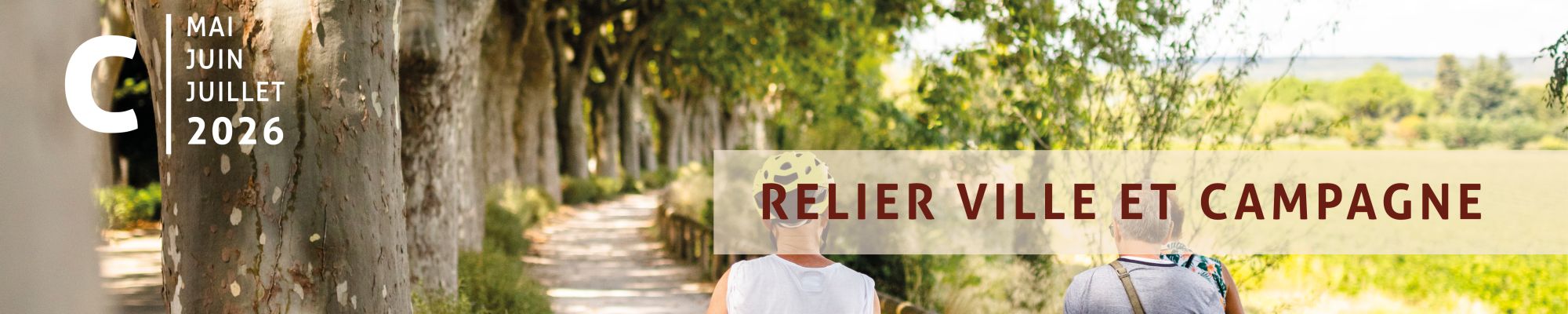 Visuel du programme culturel du CAUE du Gard