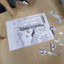 MONTPELLIER - Atelier 1 CAUE34 - plan masse collège