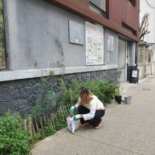 Entretien de la façade du CAUE 34, 2025