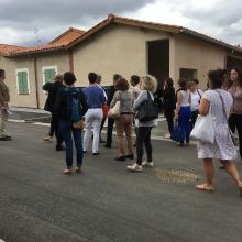 Visite de la "greffe urbaine" à Pechbonnieu - Atelier ATP architectes / Carrère & Bourthoumieux architectes
