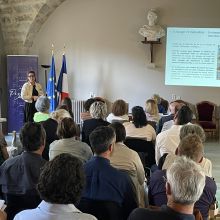 Présentation des journées des équipes accueillies dans l'Hérault en 2024 par Florence Fombonne-Rouvier
