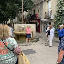 Visite commentée de Pézenas par Caroline Lejeune, guide-conférencière