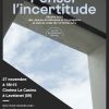 affiche penser l'incertitude