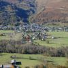 Vue du village d Aucun