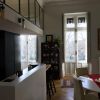 Intérieur d'un appartement style haussmanien rénové par l'architecte Nada El-Maari