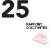 page de garde du rapport d'activité 2025