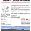 certificat d'urbanisme