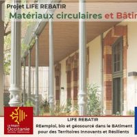 Affiche Projet LIFE RE-BÂTIR