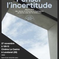 affiche penser l'incertitude