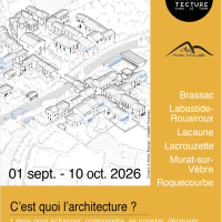 Affiche Parlons Architecture 2026