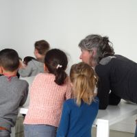 Atelier "Architectures, formes et volumes" adapté aux élèves de maternelle.