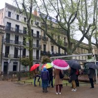 Balade urbaine "Au fil des façades". Crédit photo : Mickaël Arjona / CAUE 34