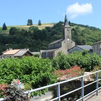 Photo sur le clocher de Miolles