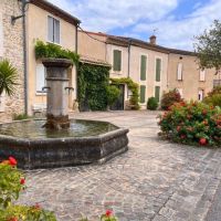 Fontaine fleurie_aménagement de l'espace public