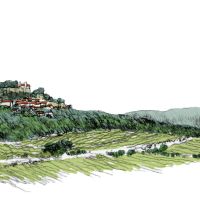 Silhouette de Roquessels. Crédit : Serena Palazzi / CAUE 34