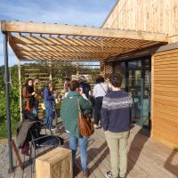 Visite d'une maison bioclimatique neuve par Cosma architecture