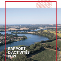 Couverture Rapport d'activités 2021 du CAUE 31
