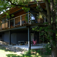 Maison dans la pente Luis Acedo Architecte