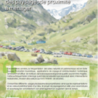 Page de garde plaquette Accueil du public dans les sites naturels d'Occitanie, des paysages de proximité à ménager