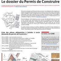 page de garde permis de construire