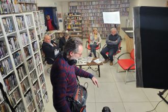 Plateau de tournage du film Florac