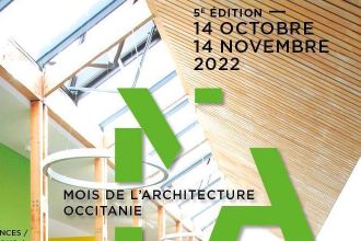 Affiche du Mois de l'architecture édition 2022