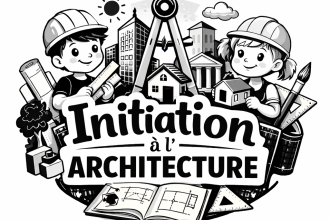 visuel de l'atelier enfant initiation à l'architecture