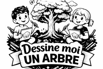 visuel de l'atelier enfant dessine-moi un arbre