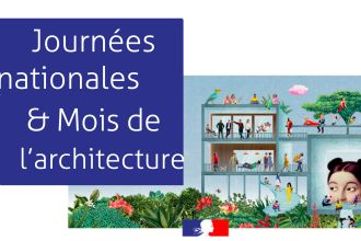 Affiche JNA - Mois de l'architecture 2022