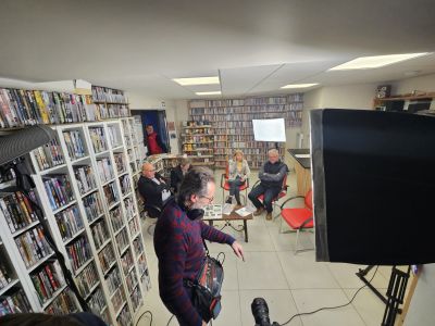 Plateau de tournage du film Florac