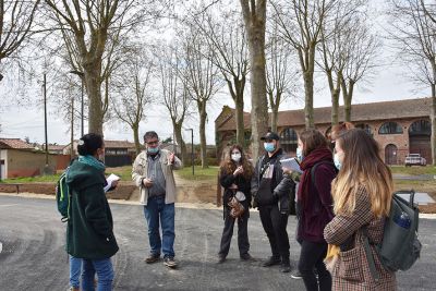 le caue accompagne le lycée de Moissac