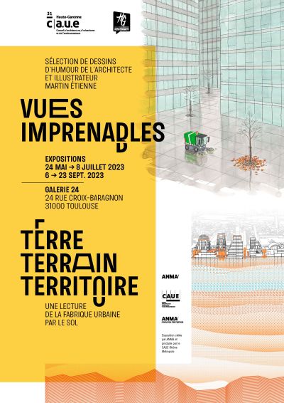 Affiche expo TTT & Vues Imprenables