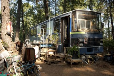 Bus aménagé - Habitat léger