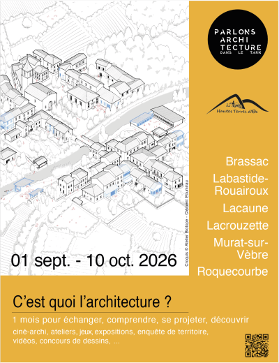 Affiche Parlons Architecture 2026