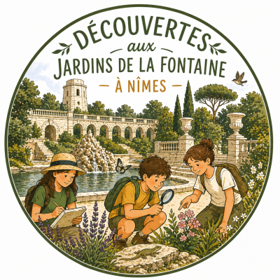 Visuel découvertes aux Jardins de la Fontaine